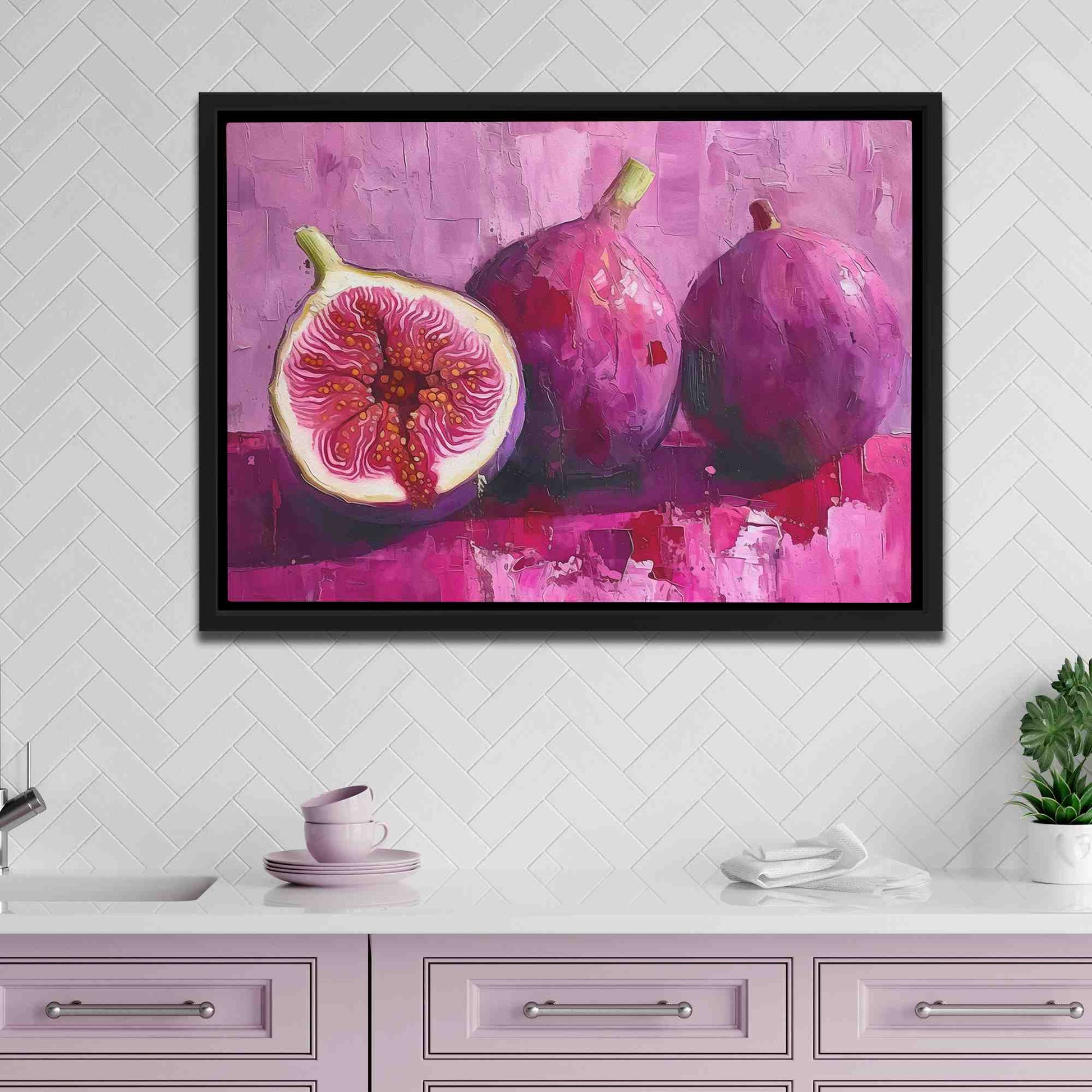 Juicy Figs - Fig Canvas Wall Art