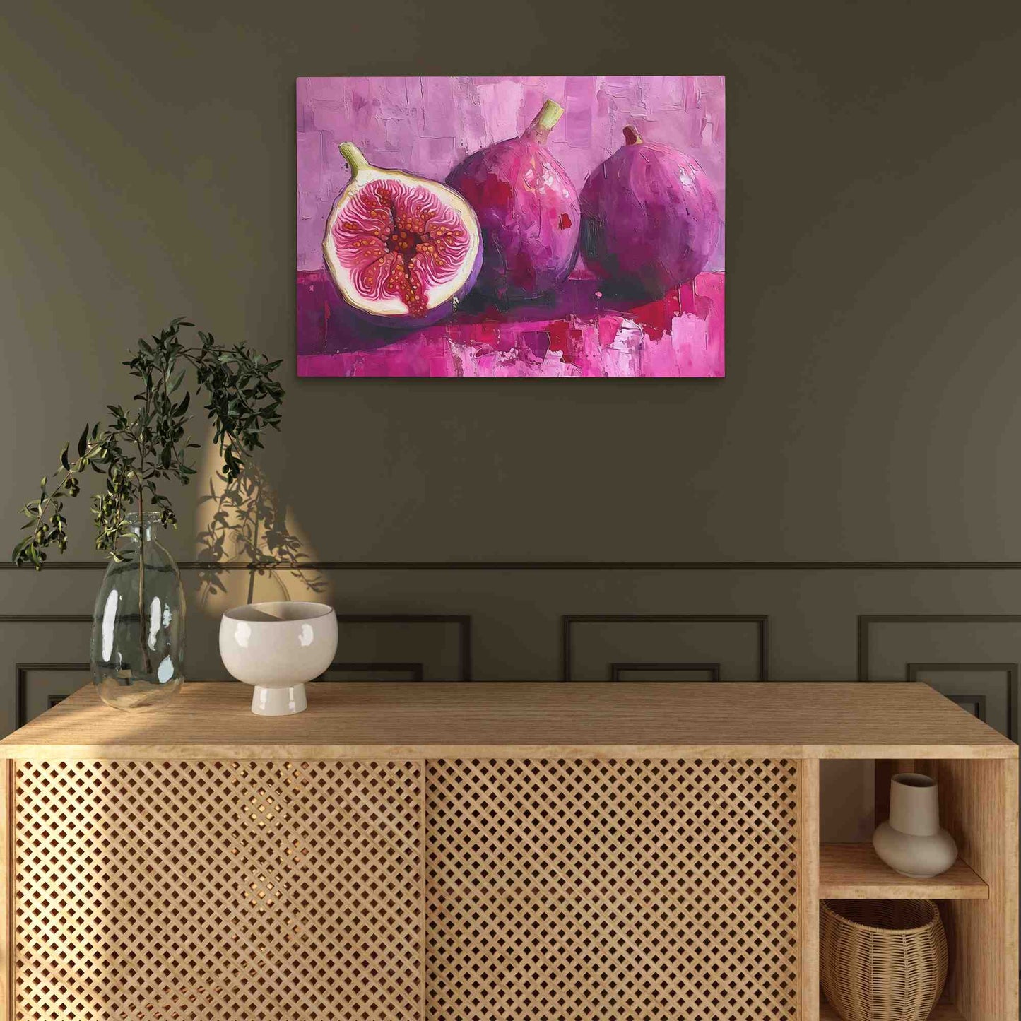 Juicy Figs - Fig Art for Kitchen