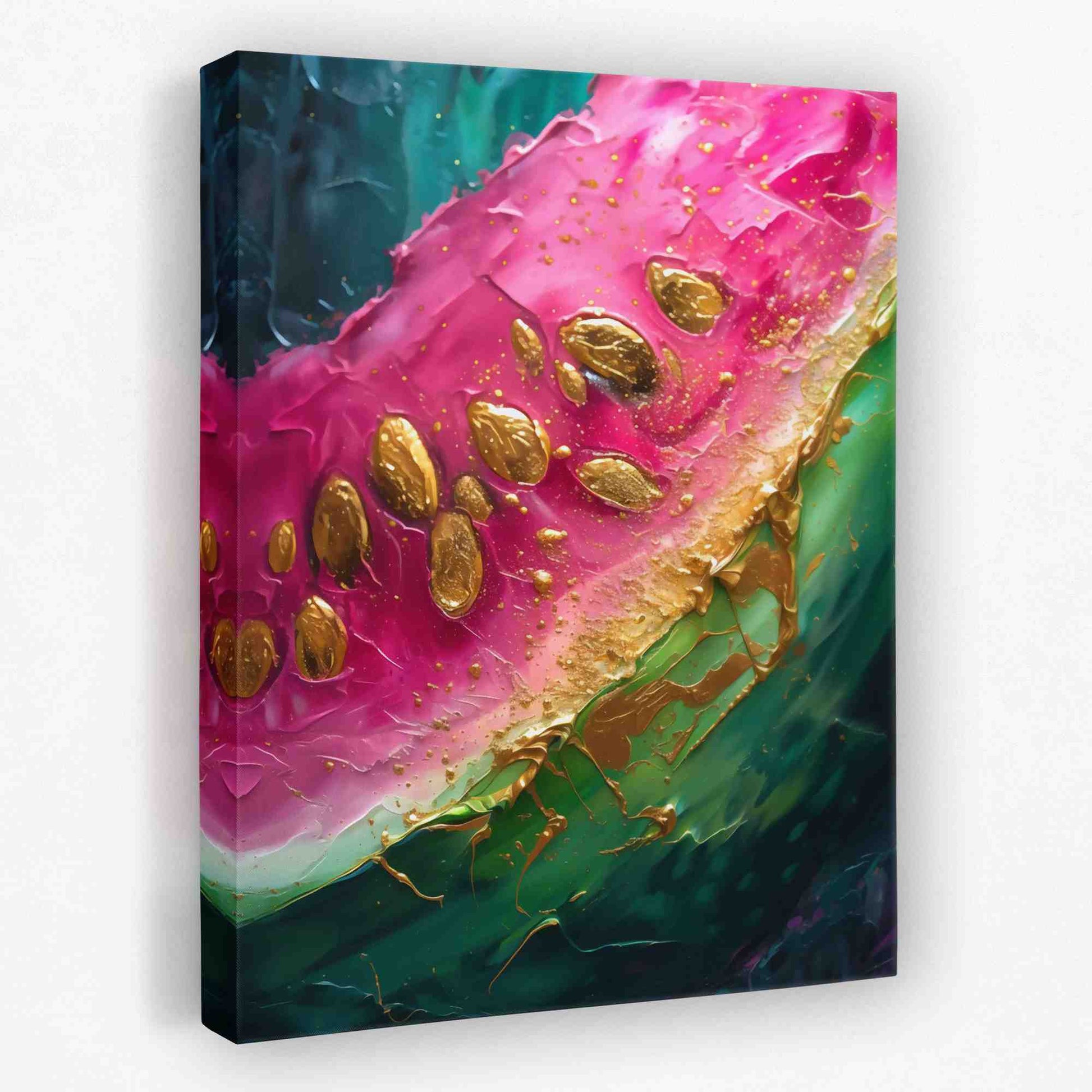 Juicy Watermelon - Food Canvas Wall Art