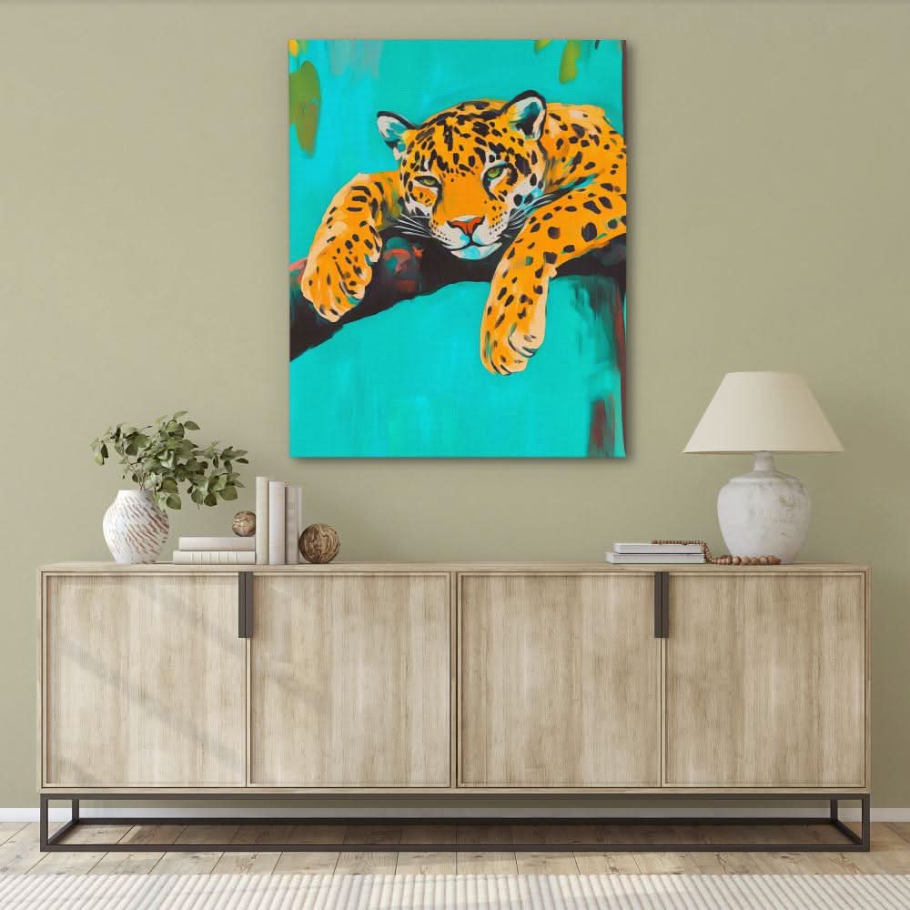 Jungle Dreamer - Colorful Wall Art for Living Room