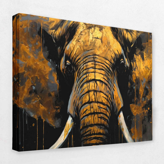 Jungle God - Animals Canvas Wall Art