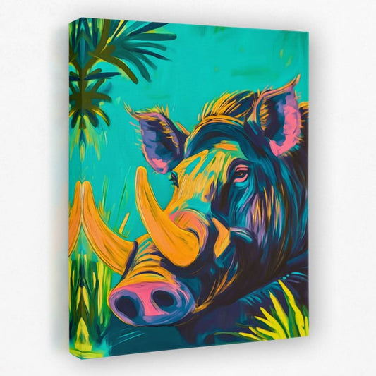 Jungle Rogue - Animals Canvas Wall Art