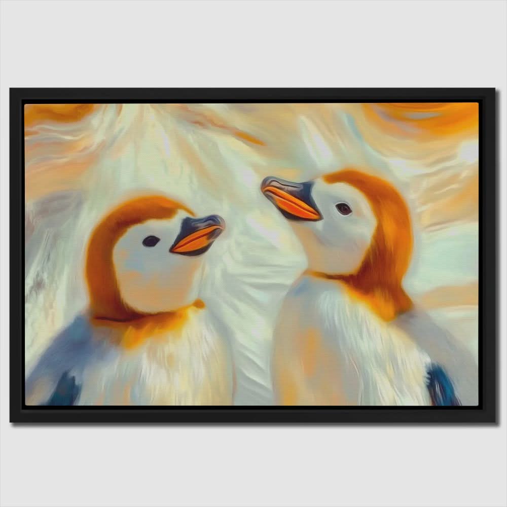 Juvenile Penguins - Animals Art