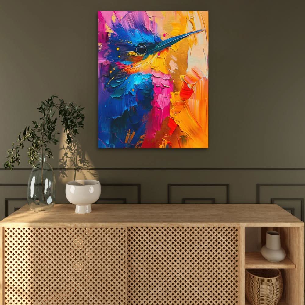 Kaleidoscope of Colors - Large Modern Canvas Print
