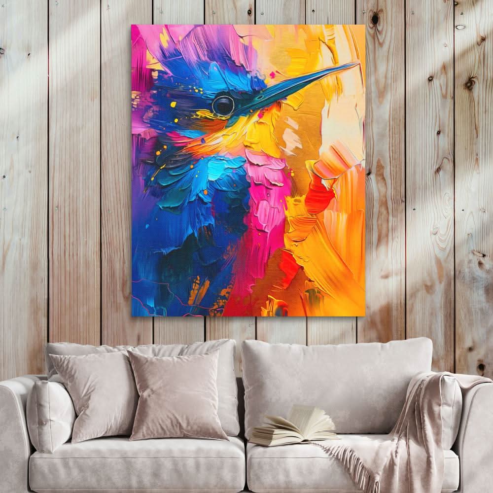 Kaleidoscope of Colors - Modern Colorful Canvas Wall Art