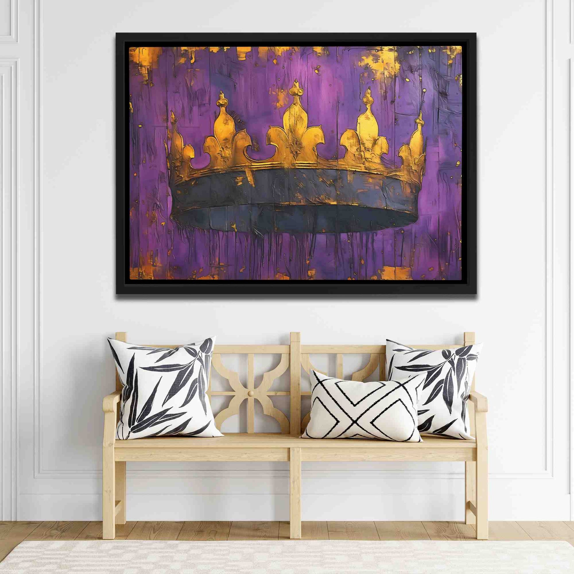 Keeper's Lore - Gold King Canvas Print