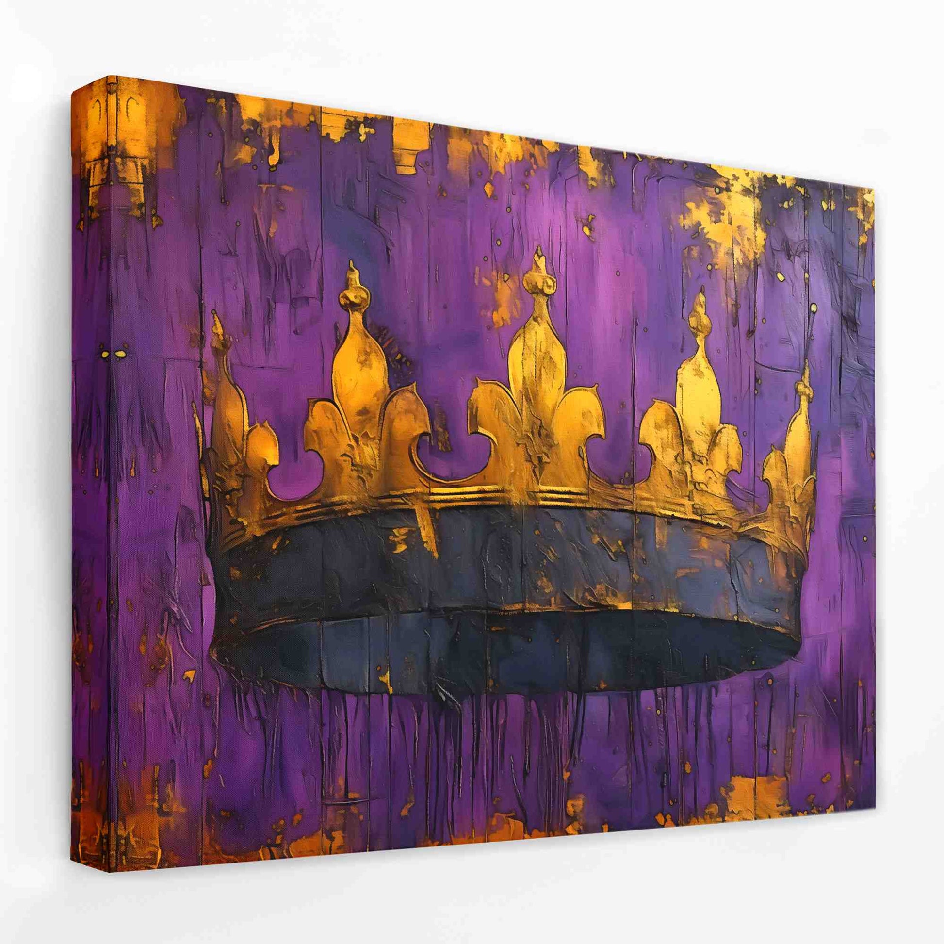 Keeper's Lore - Crown Canvas Wall Art