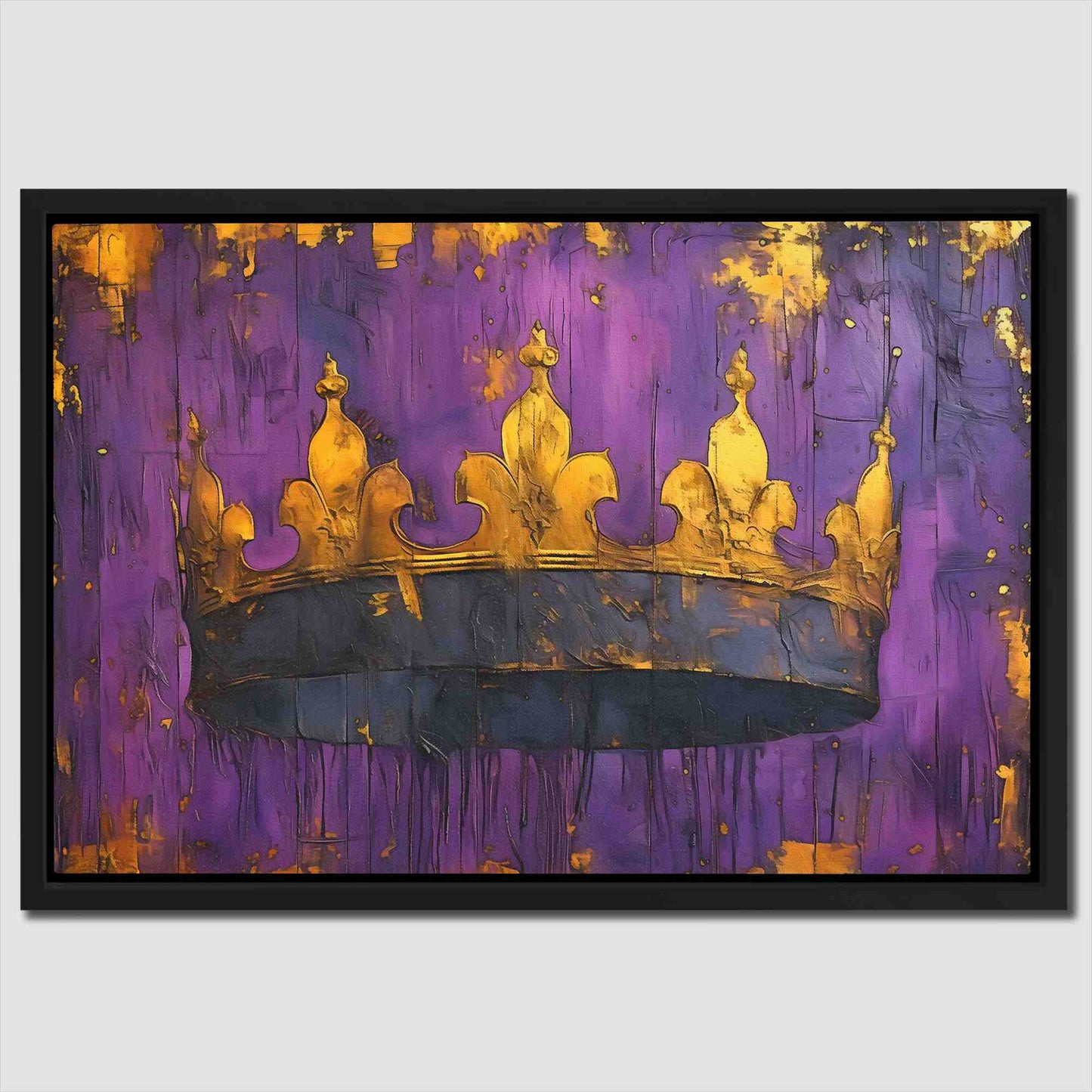 Keeper's Lore - Gold Canvas Wall Art