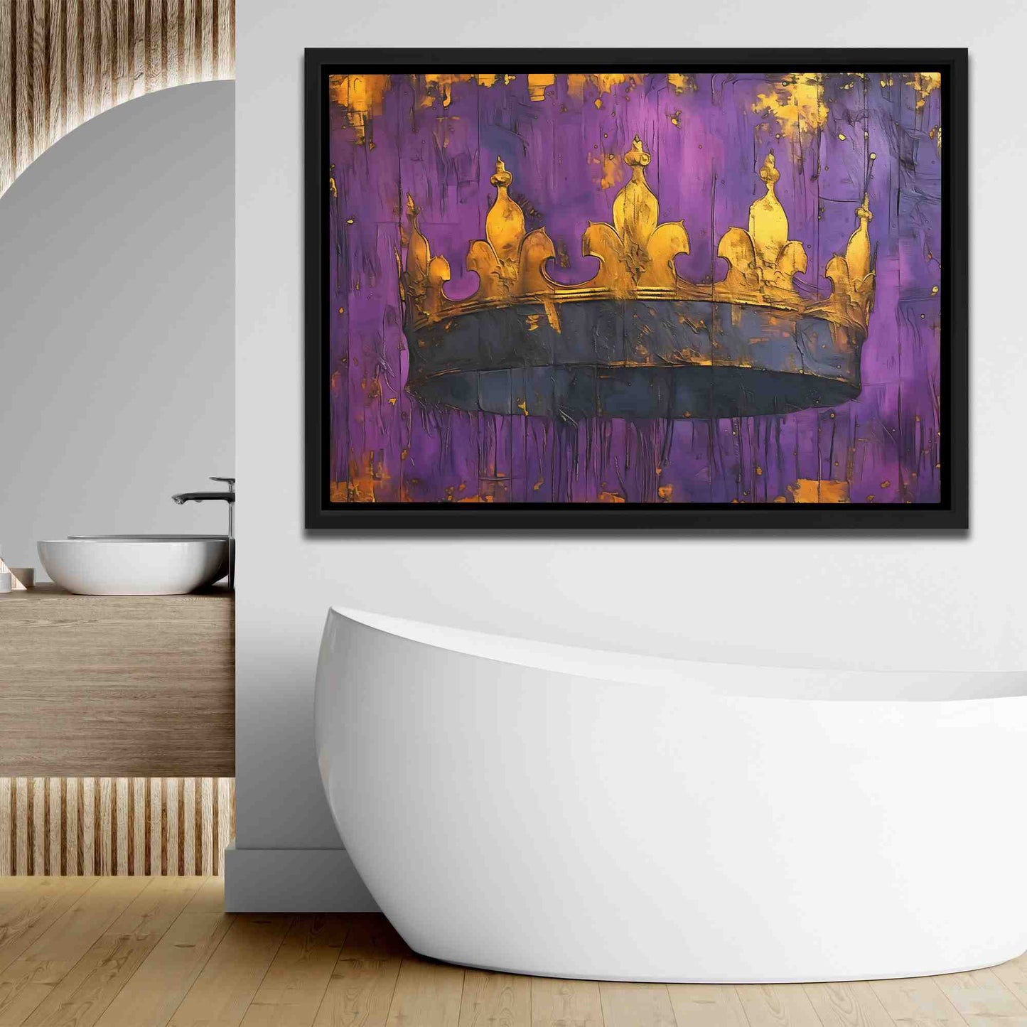 Keeper's Lore - Wall Art in Black Frame