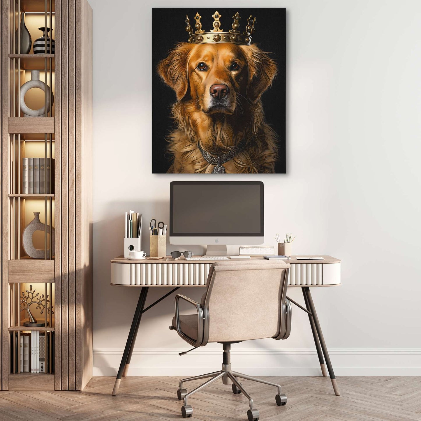 King Golden - Luxury Wall Art