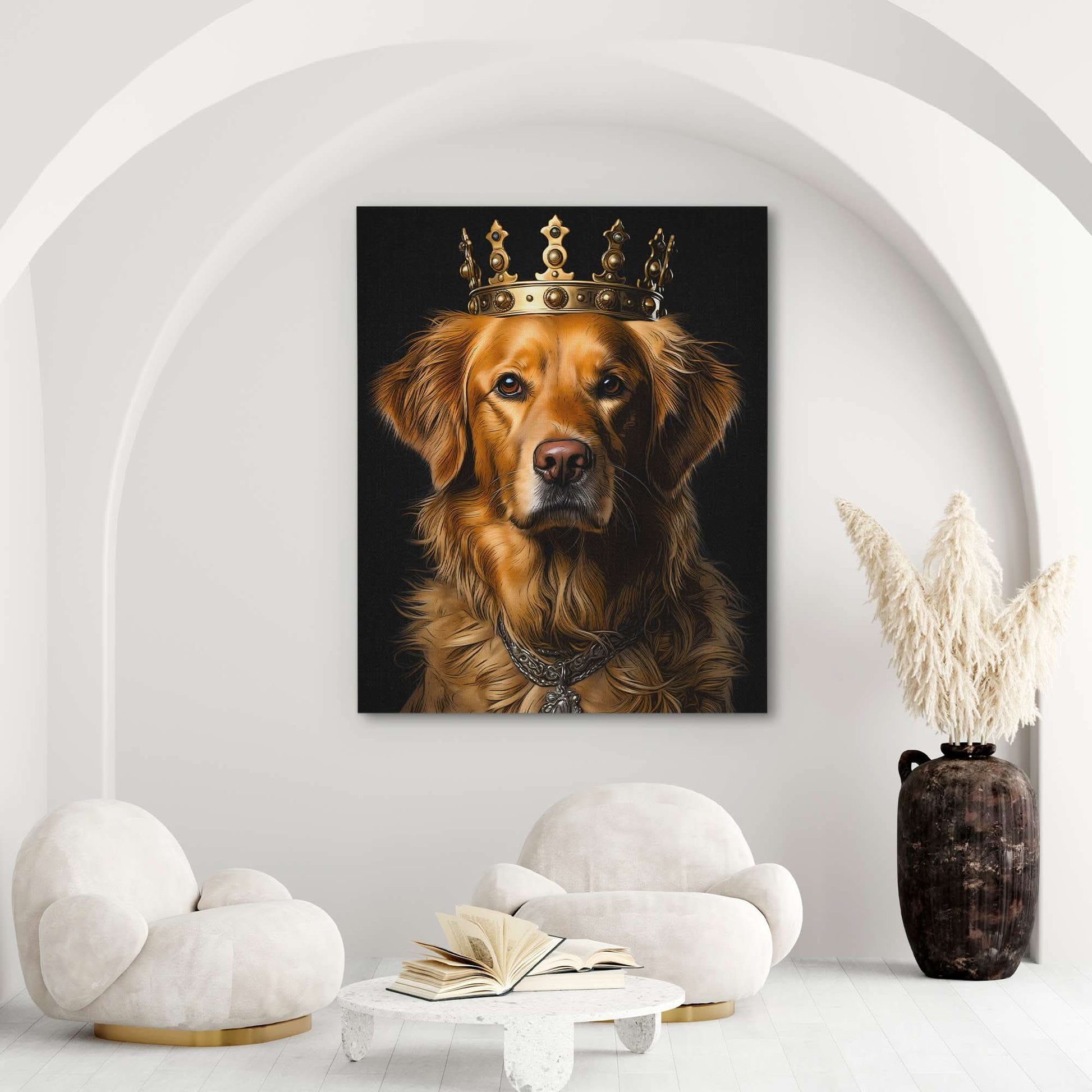 King Golden - Luxury Wall Art