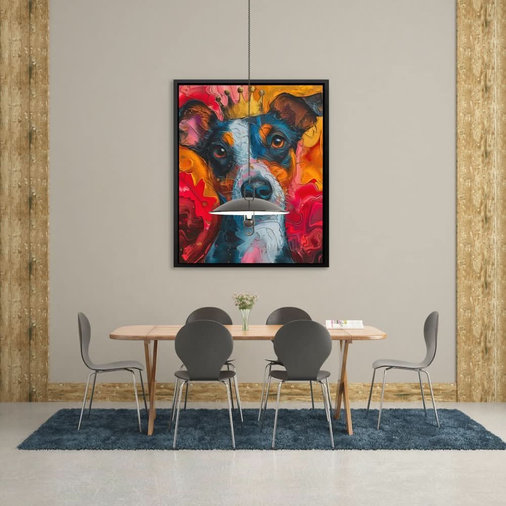 King of Cuteness - Large Modern Canvas Print