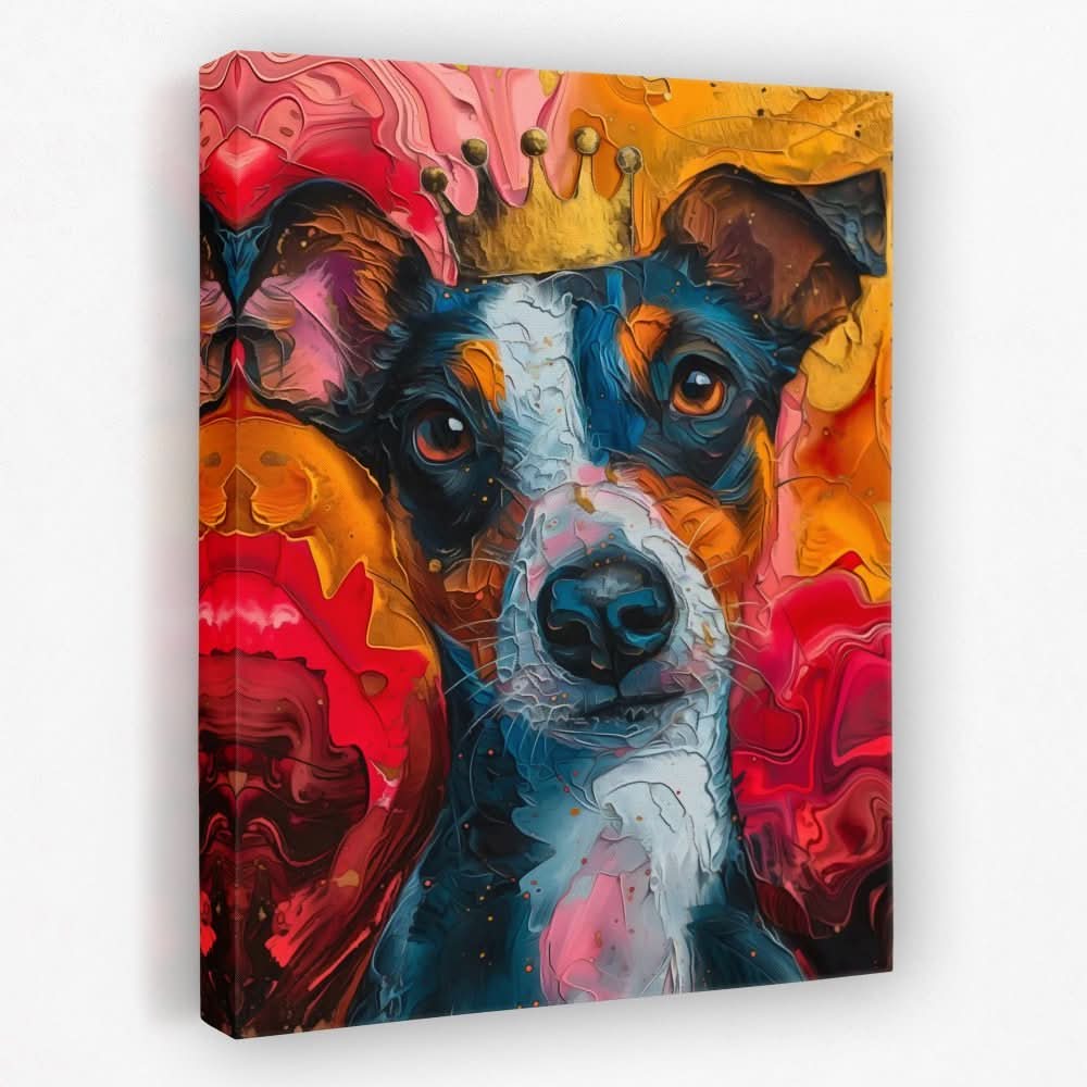 King of Cuteness - Animals Canvas Wall Art