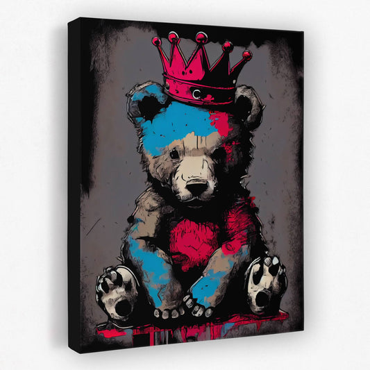 King Teddy - Luxury Wall Art