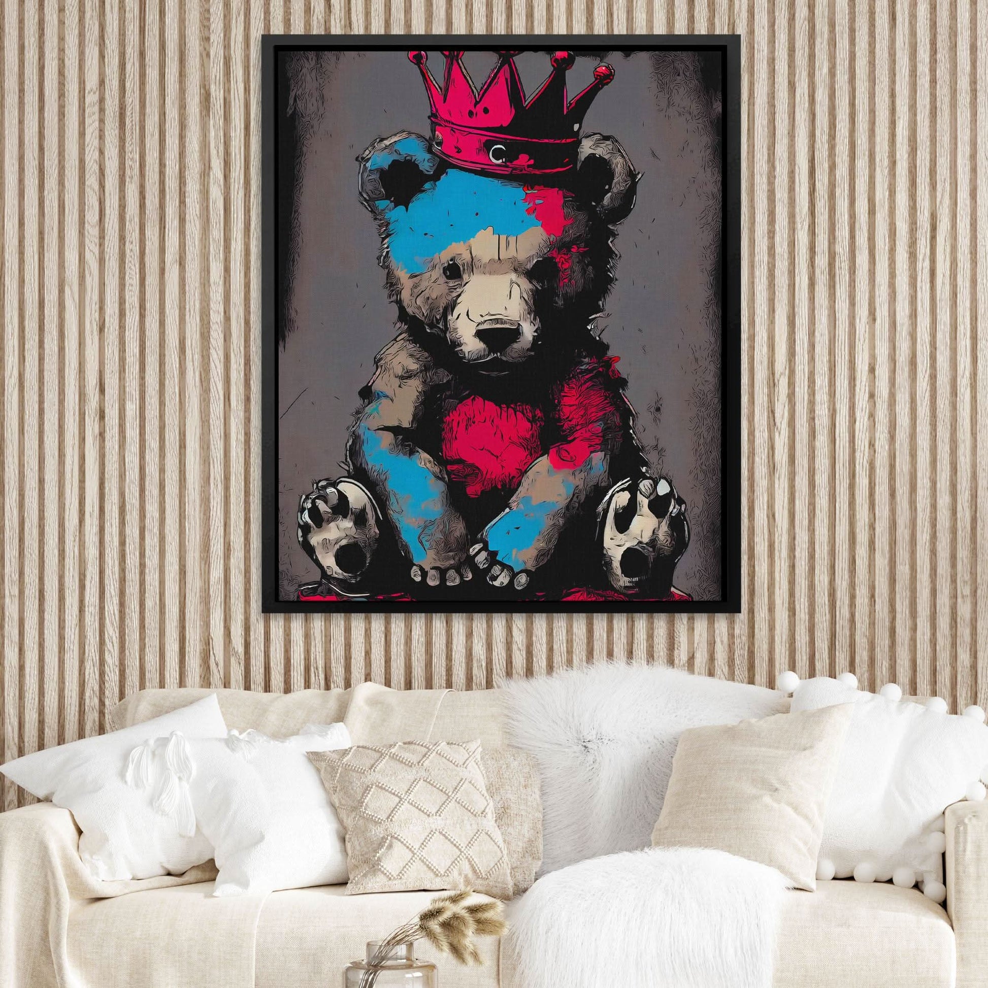 King Teddy - Luxury Wall Art