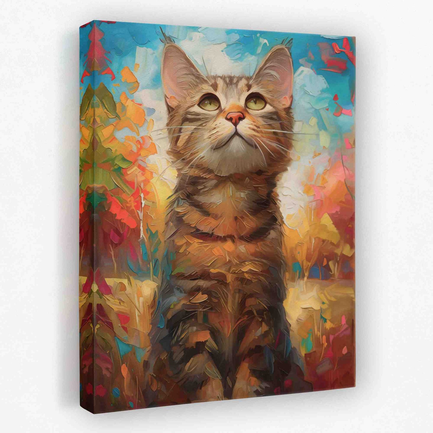 Kitten Love - Animals Canvas Wall Art
