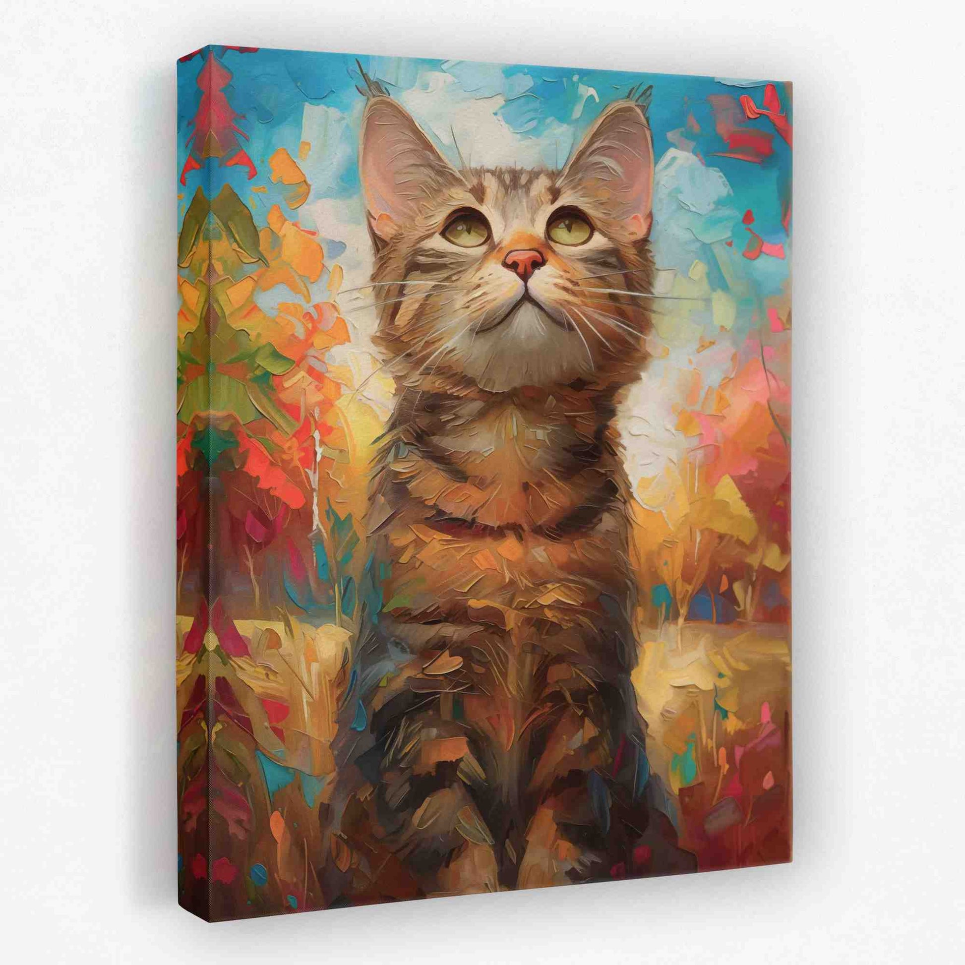 Kitten Love - Animals Canvas Wall Art