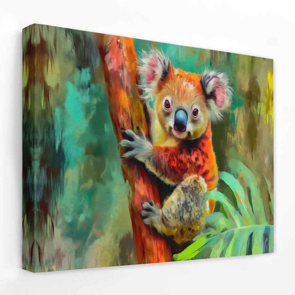 Koala Karma - Animals Canvas Wall Art