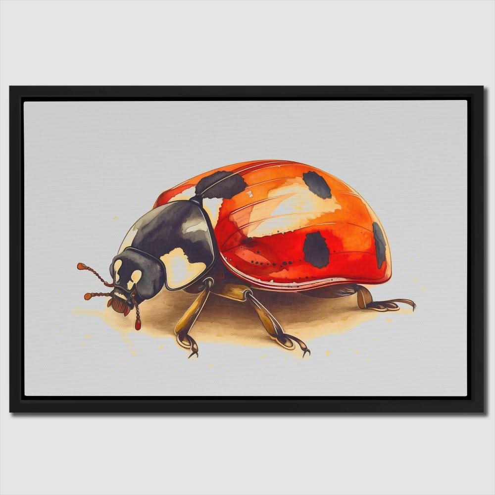 Ladybug Charm - Bug Art for Bedroom