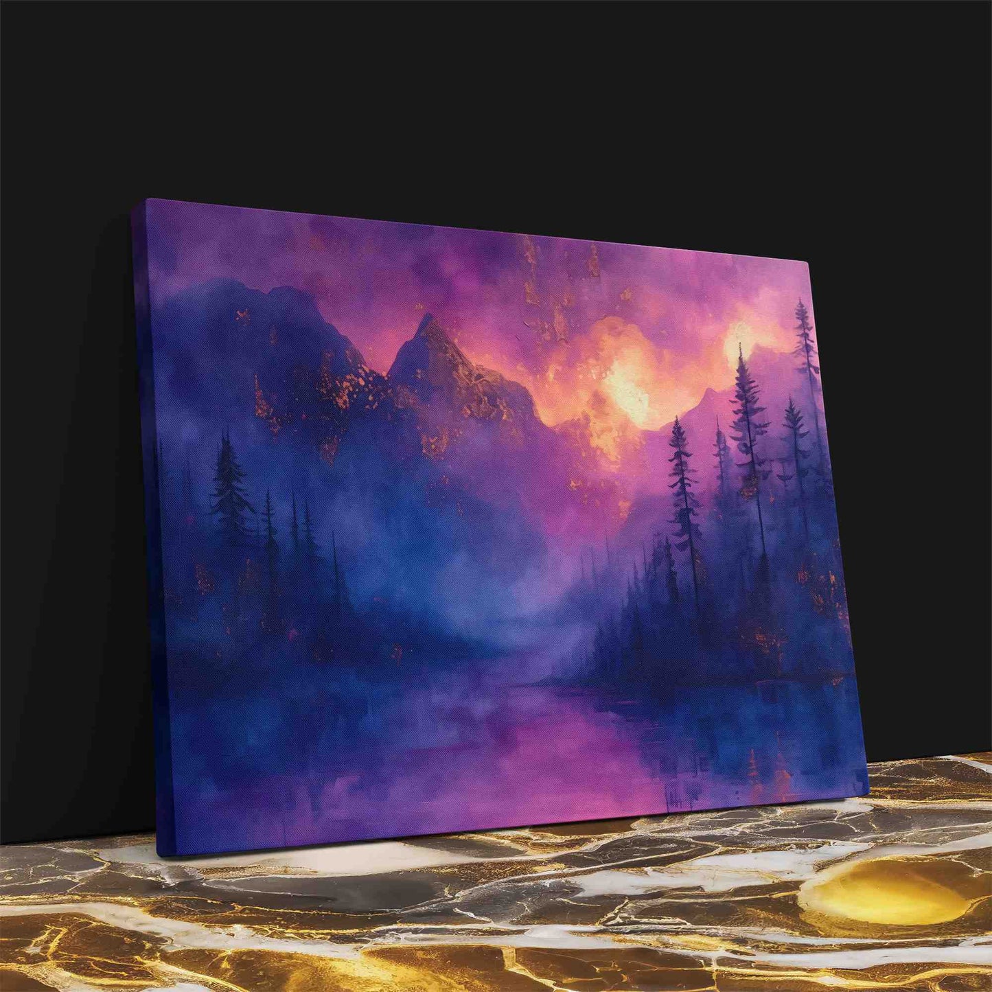 Lake Serene - Forest Art for Bedroom