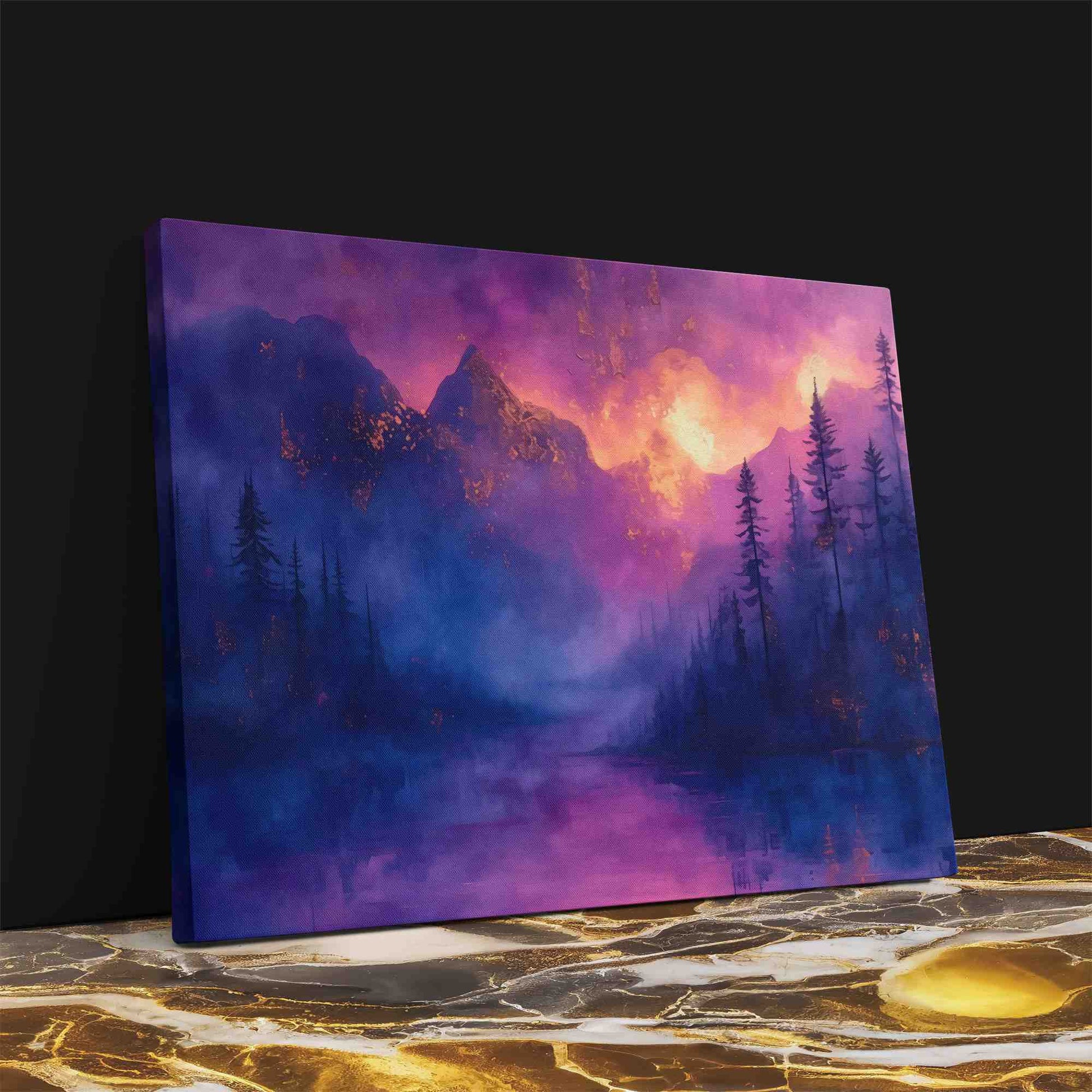 Lake Serene - Forest Art for Bedroom
