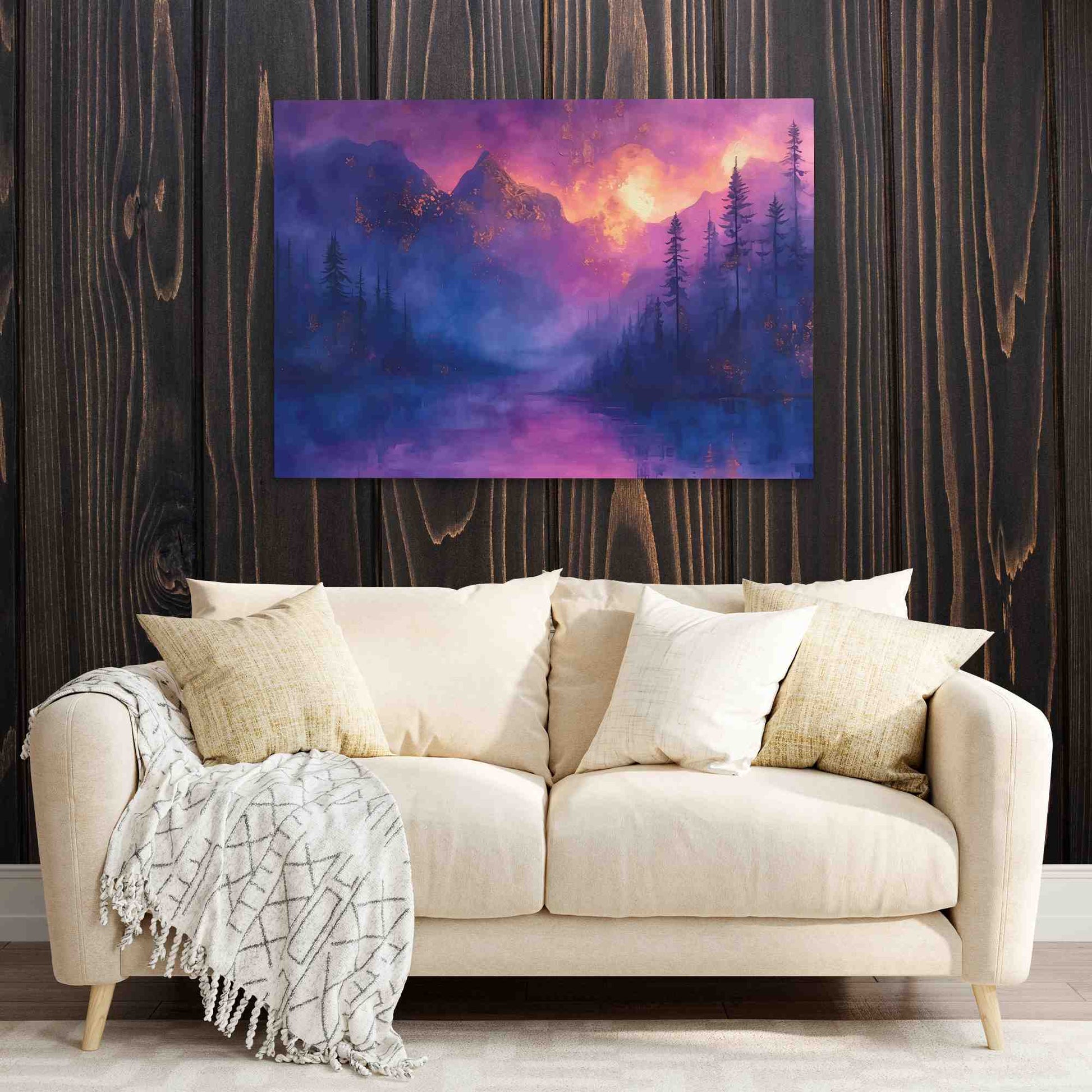 Lake Serene - Large Canvas Print