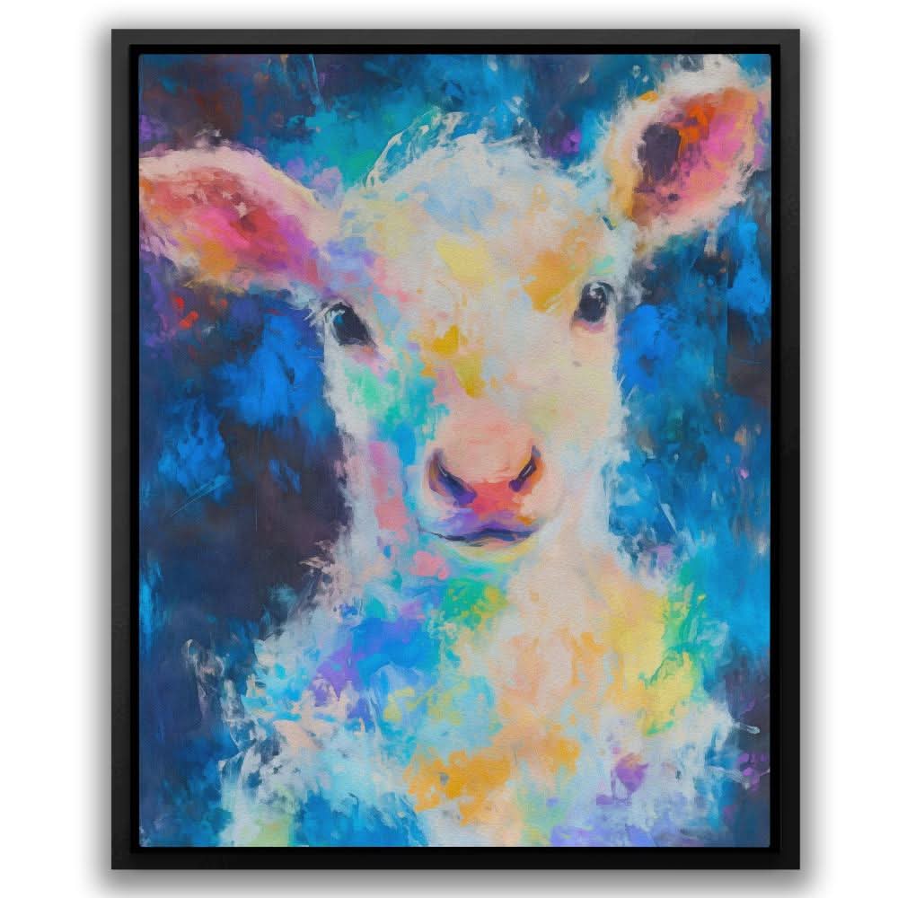 Lamb of Colors - Wall Art Print