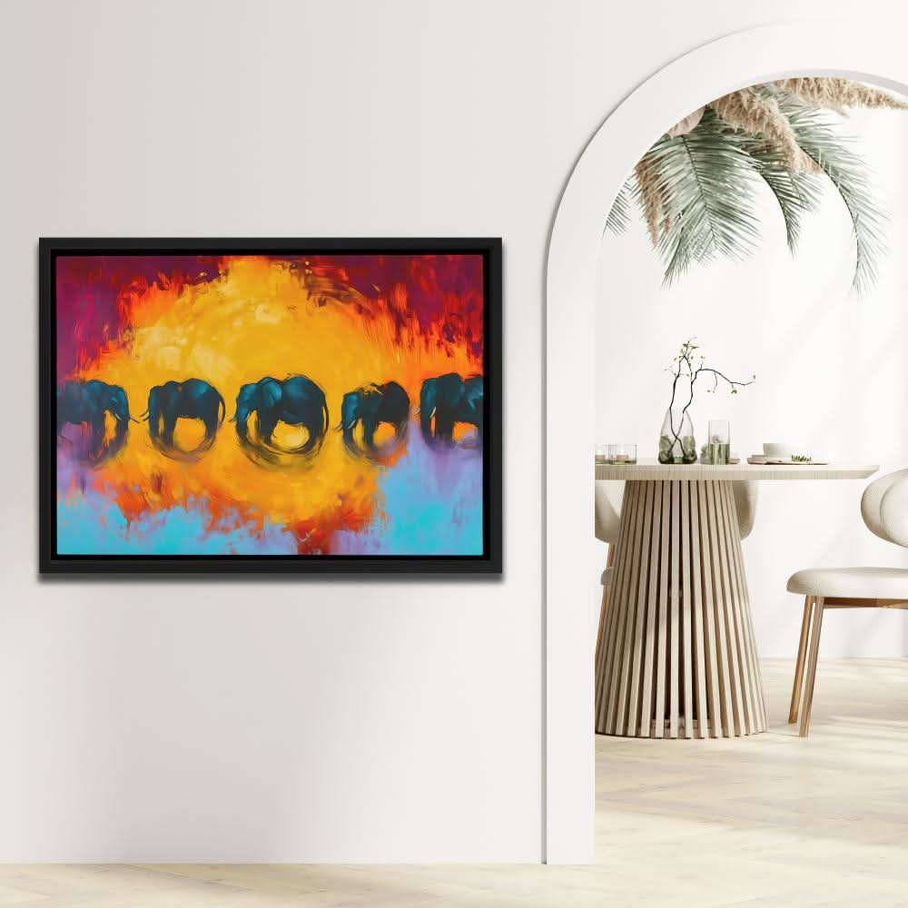 Last Migration - Large Modern Canvas Print