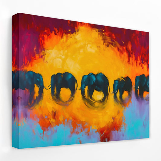 Last Migration - Animals Canvas Wall Art