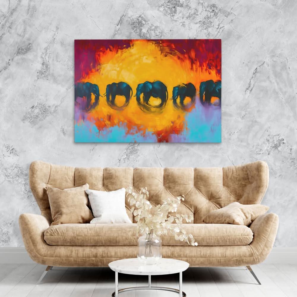 Last Migration - Oversized Animals Canvas Wall Art