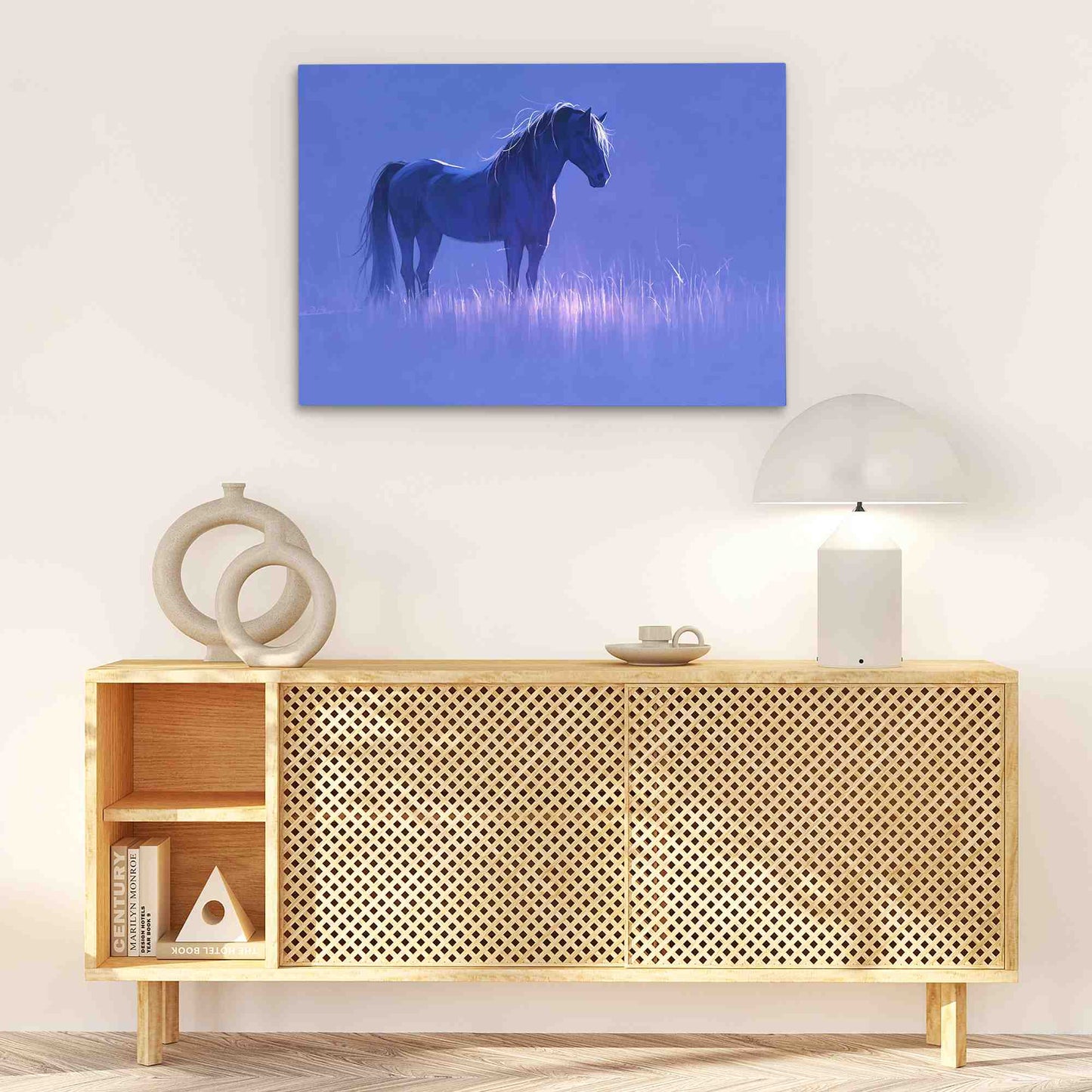 Lavender Horse - Animals Art