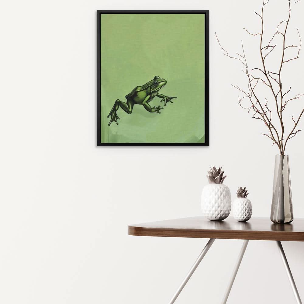 Leap of Faith - Large Minimalist Canvas Print