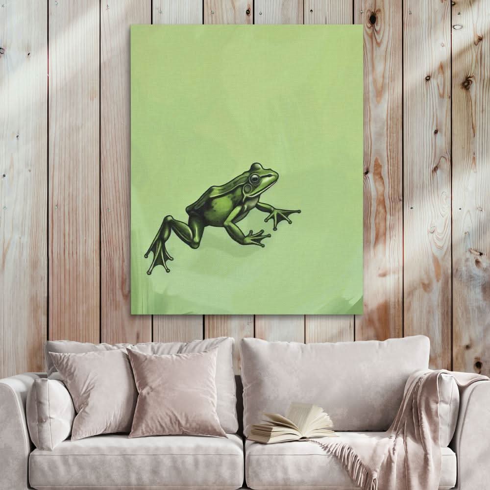 Leap of Faith - Animals Art for Bathroom