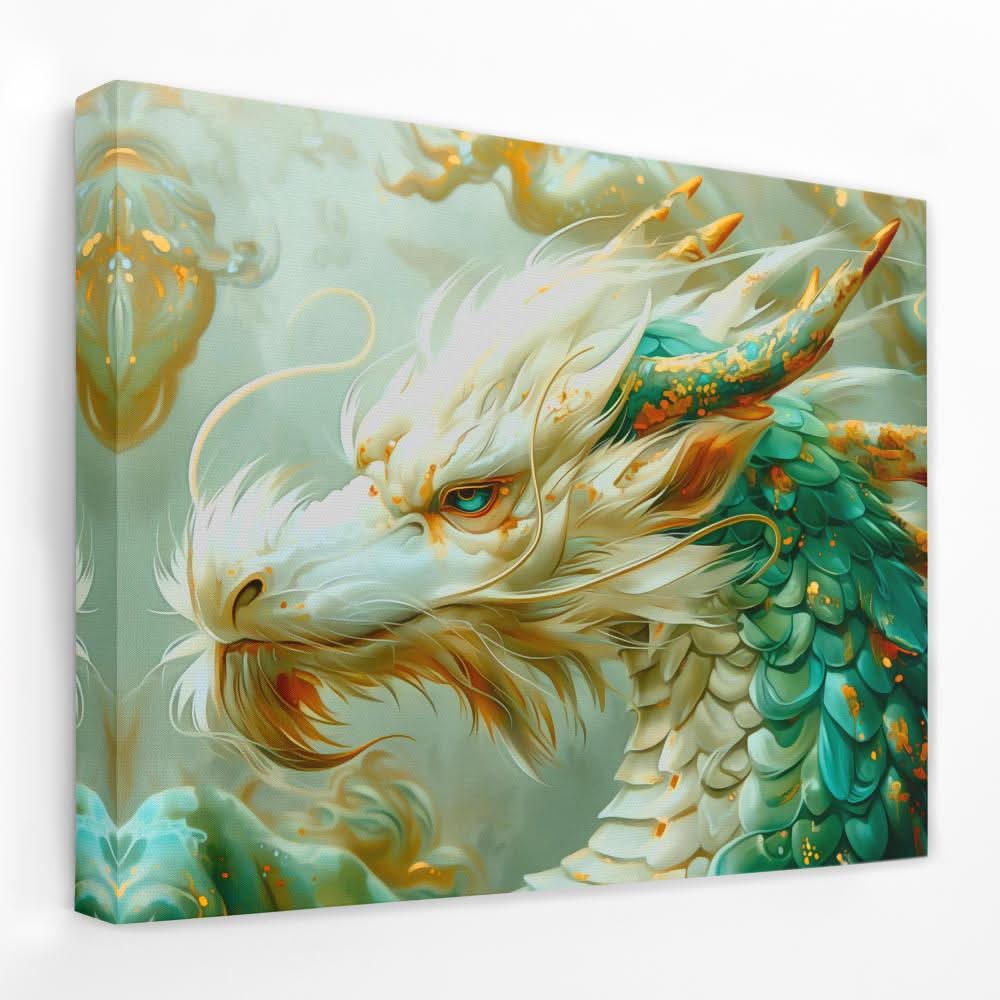 Legendary Dragon - Dragon Canvas Wall Art