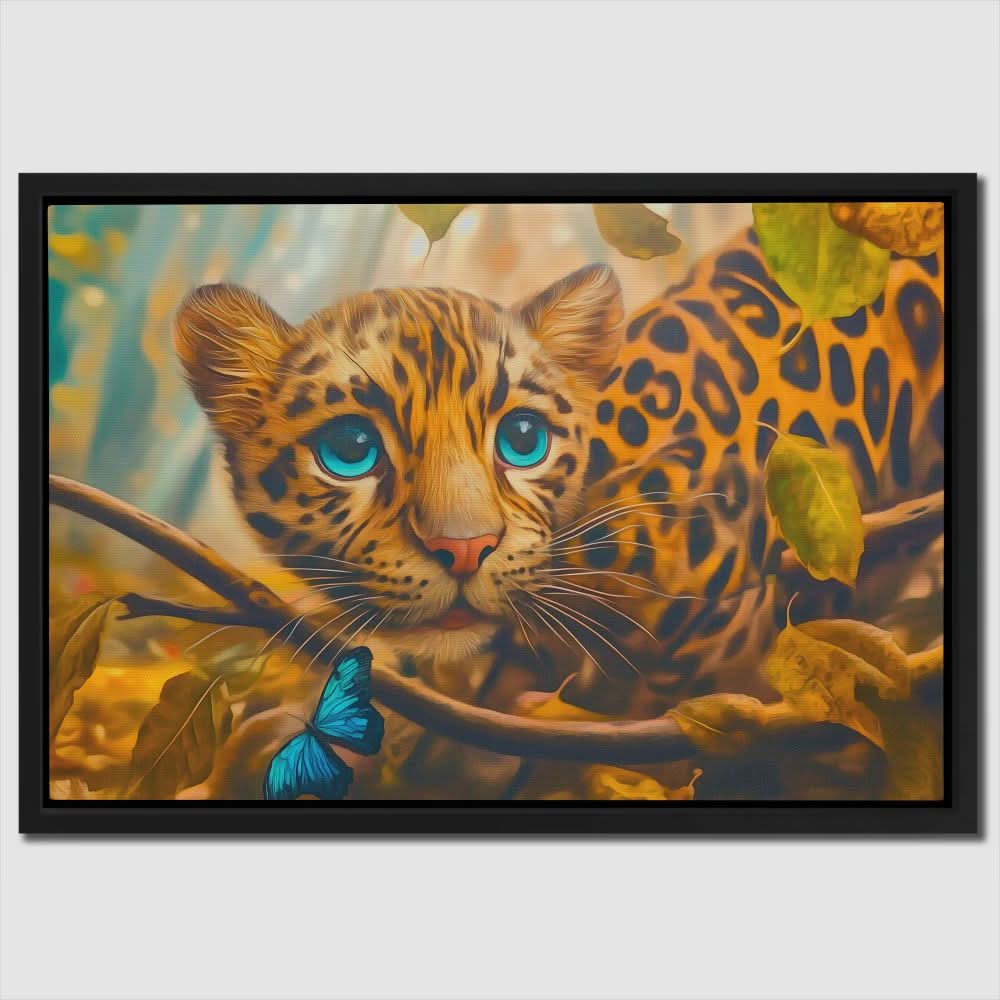 Leopard Butterfly - Animals Art for Kids Room