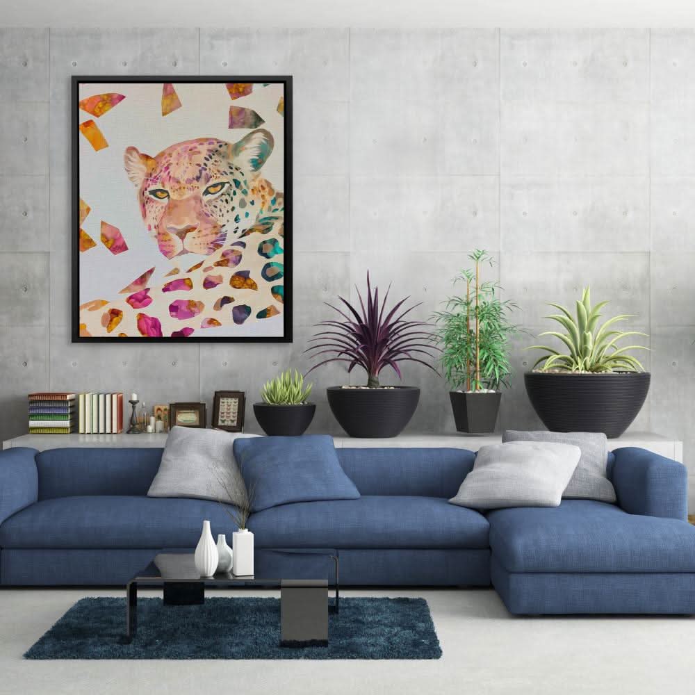 Leopard Minerals - Contemporary Wall Art Print