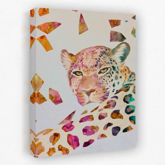 Leopard Minerals - Animals Canvas Wall Art