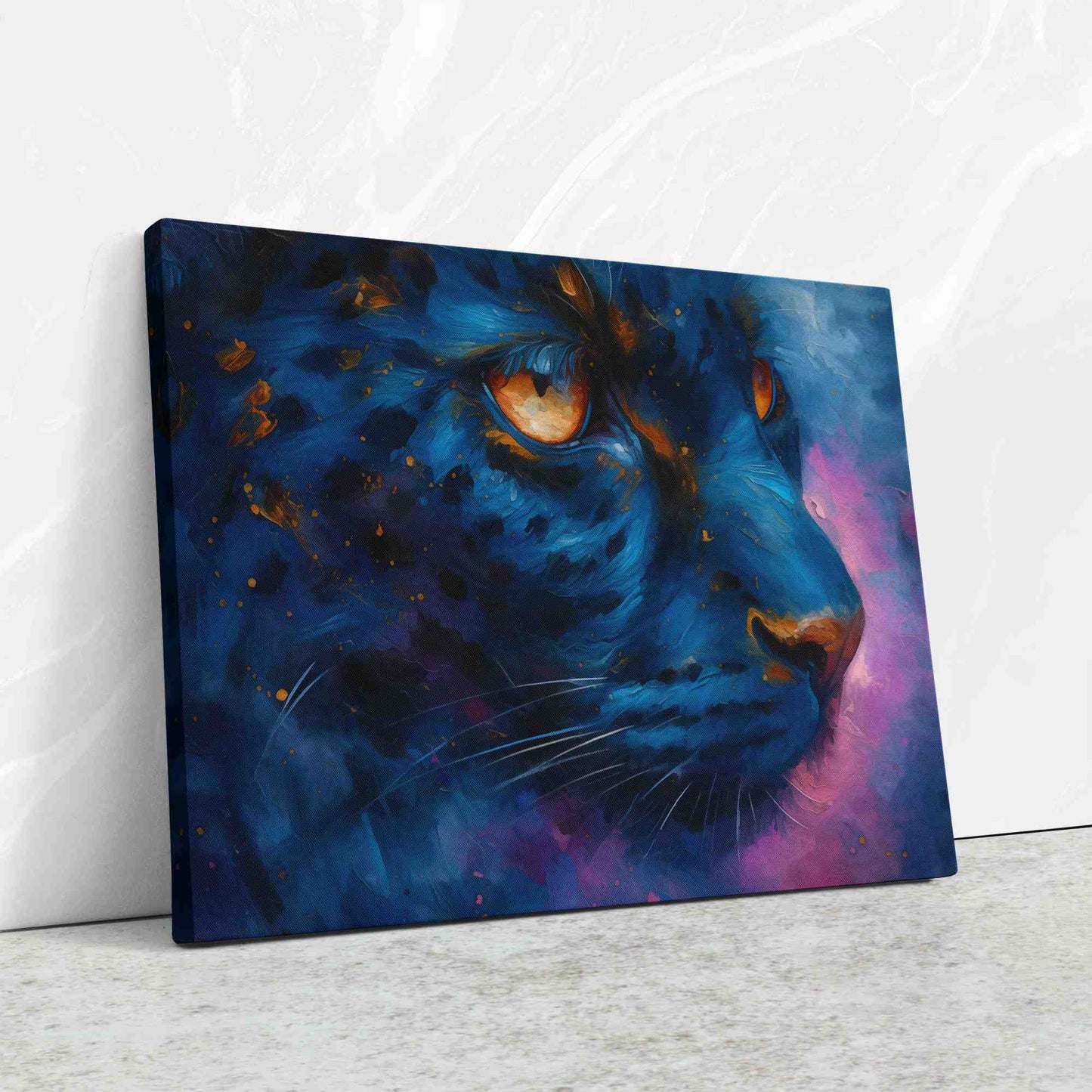 Leopard on the Prowl - Large Canvas Print