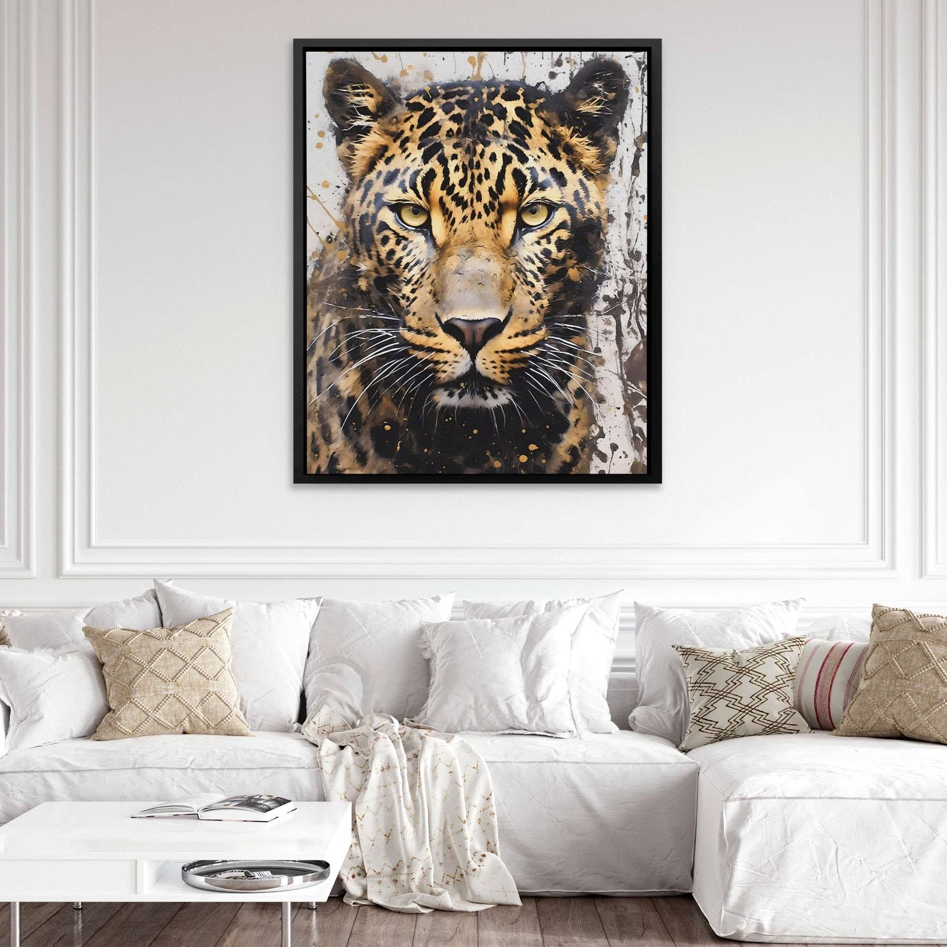 Leopard's Dance - Luxury Wall Art