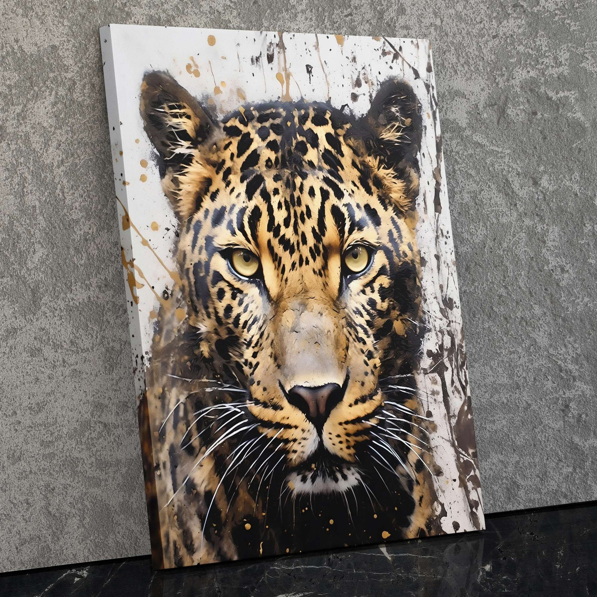 Leopard's Dance - Luxury Wall Art