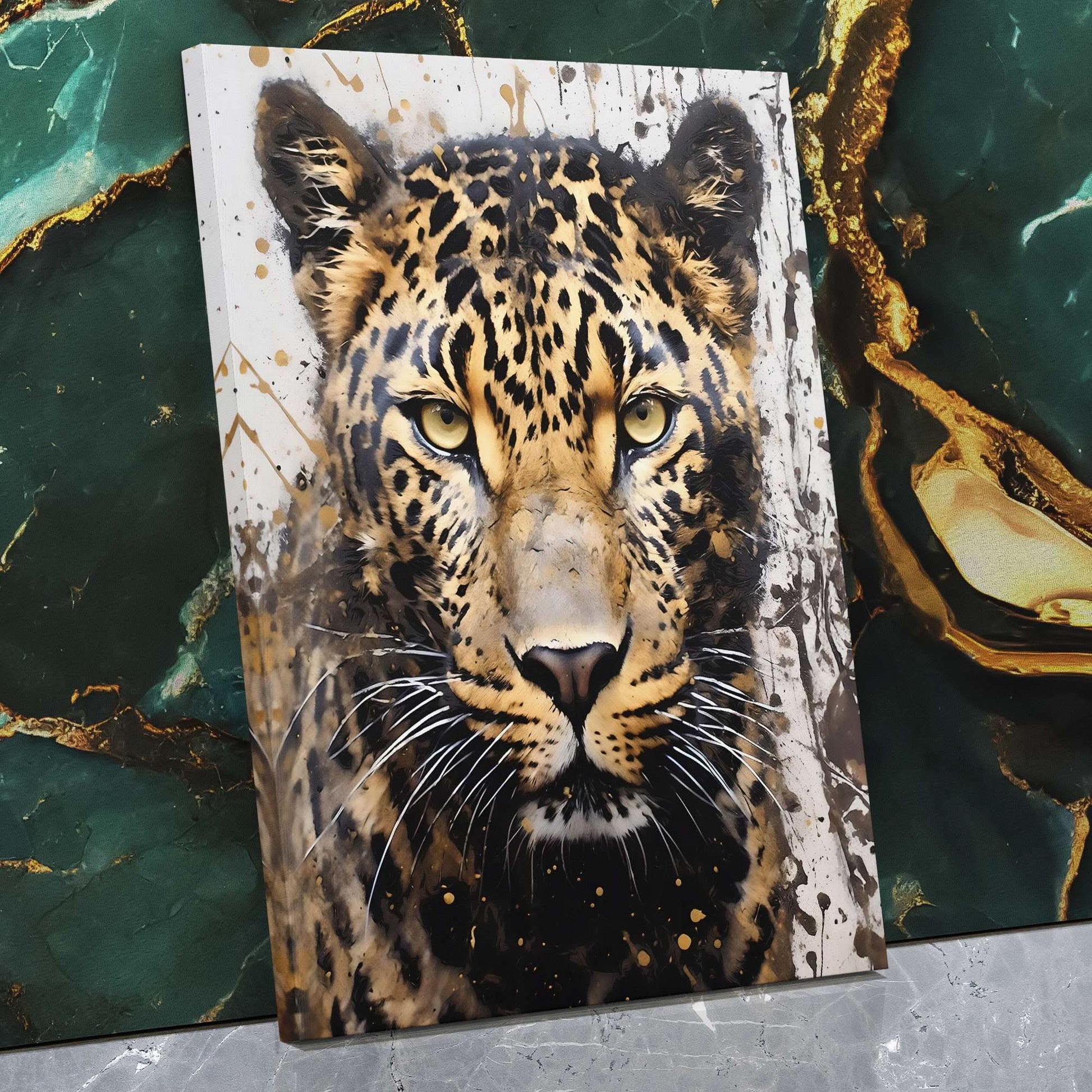 Leopard's Dance - Luxury Wall Art
