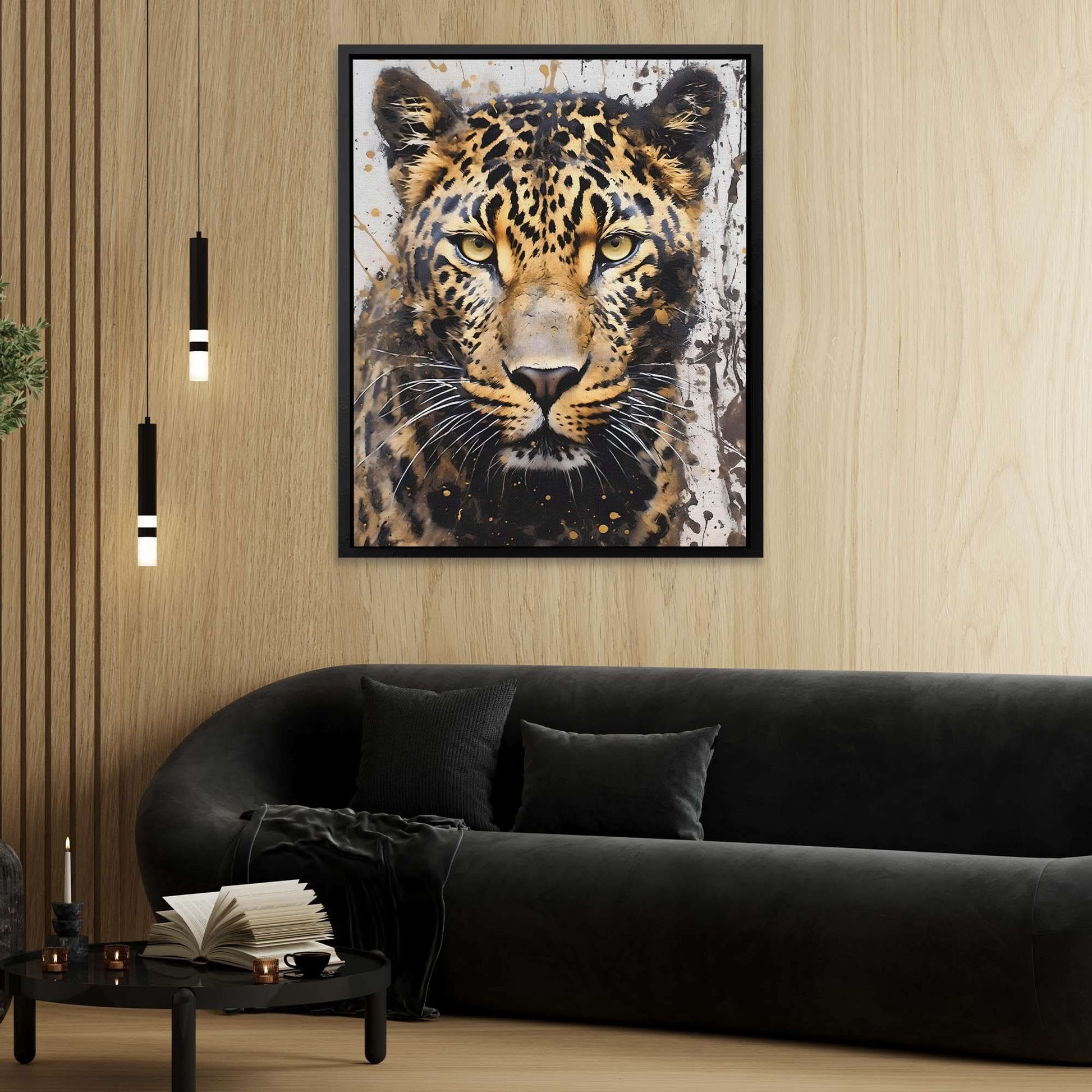 Leopard's Dance - Luxury Wall Art