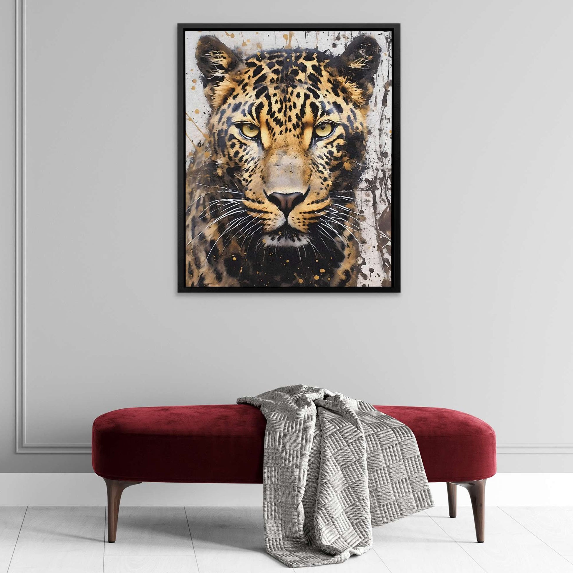 Leopard's Dance - Luxury Wall Art