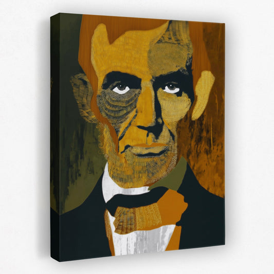 Lincoln in Gold - Luxury Wall Art
