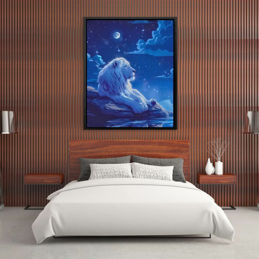 Lion’s Legacy - Large Fantasy Canvas Print