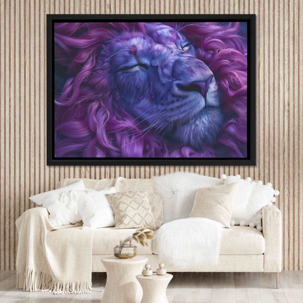 Lions Slumber - Animals Art for Bedroom