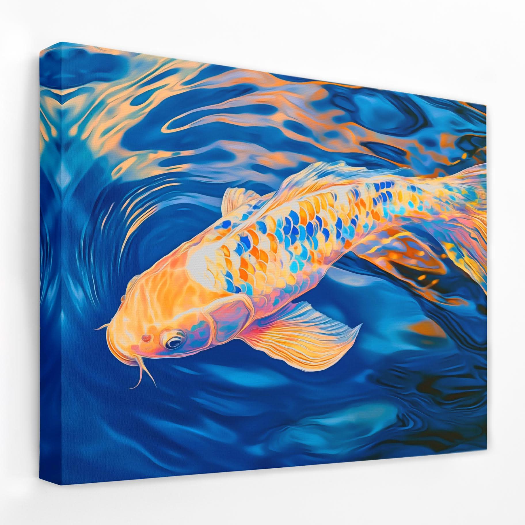 Liquid Dance - Animals Canvas Wall Art