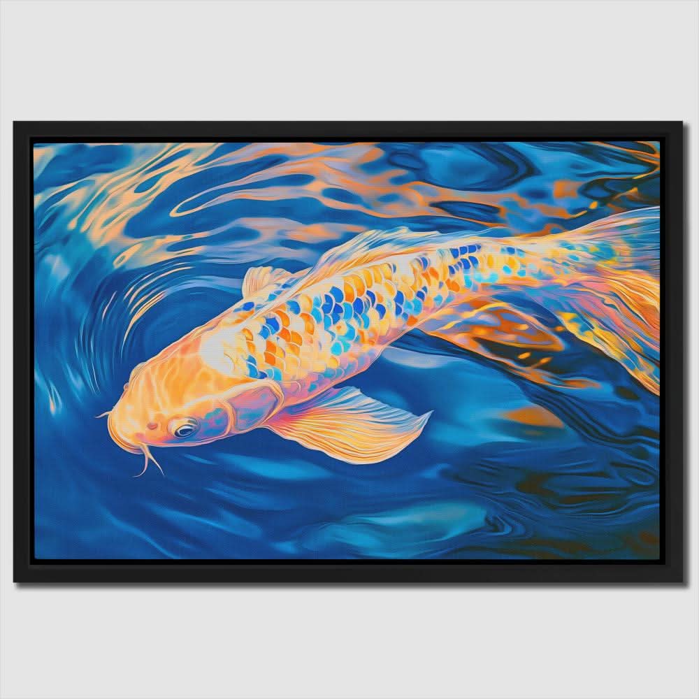 Liquid Dance - Large Canvas Print