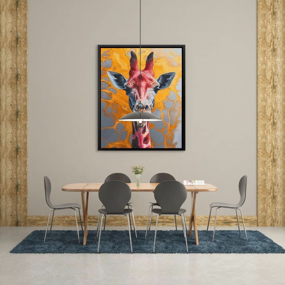 Liquid Giraffe - Animals Art for Bedroom