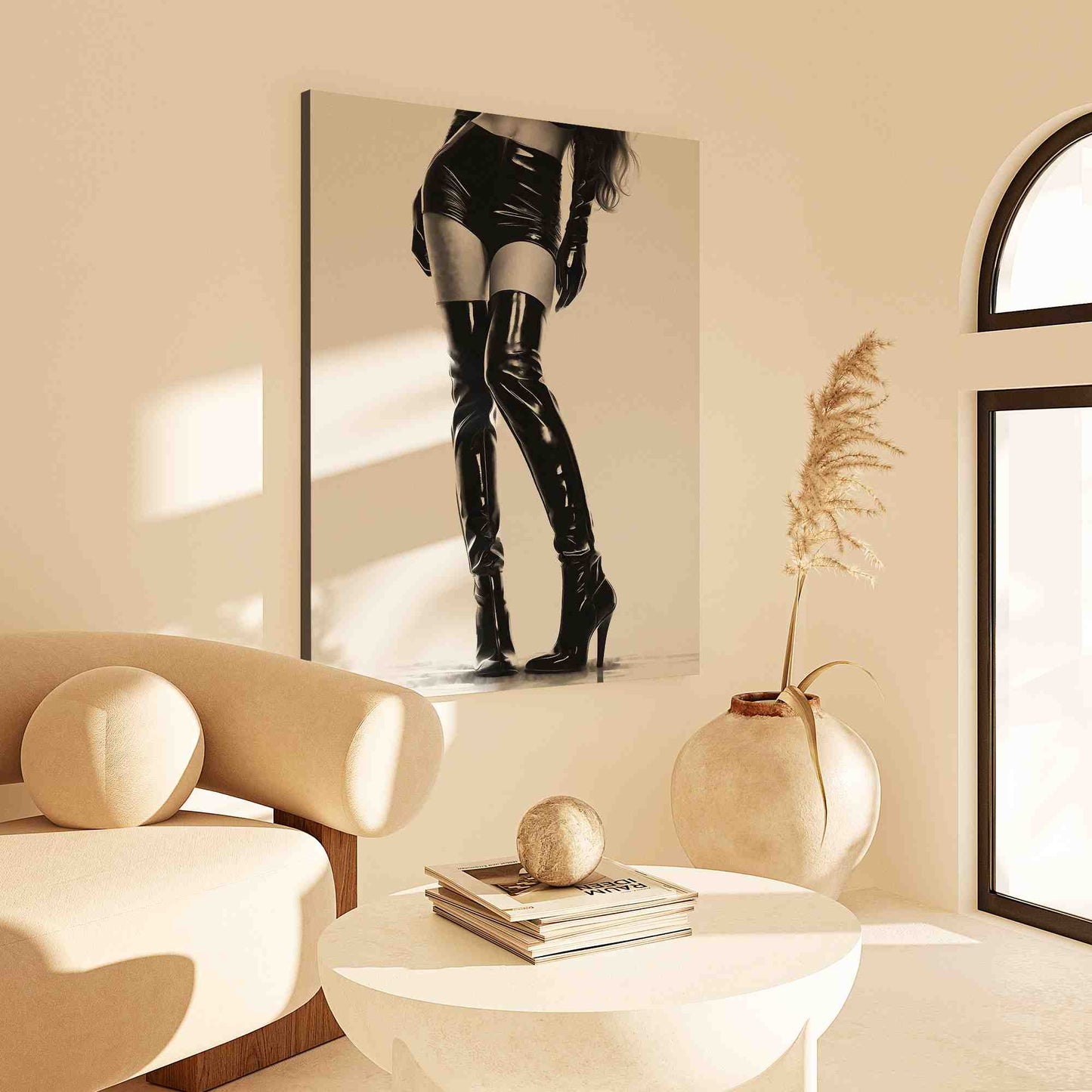 Long Legs - Black and White Art for Bedroom